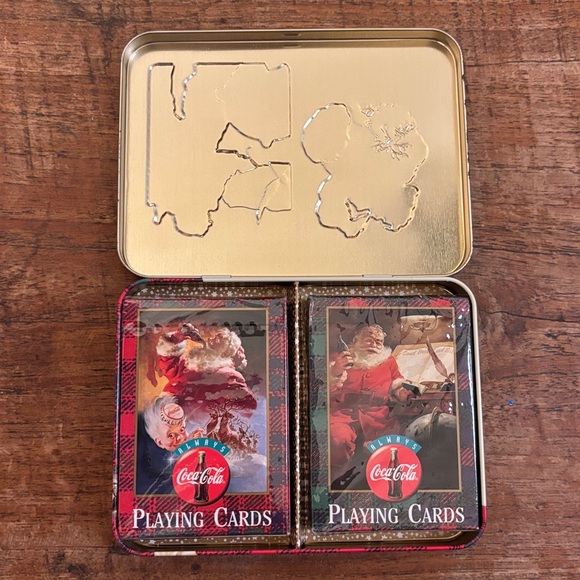 Santa Coca Cola Limited Edition Playing Cards - Picture 4 of 9
